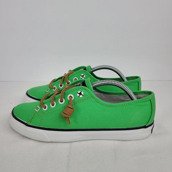 Sperry Top-Sider Seacoat Fashion Women's Green Sneakers US Size 6.5 - Picture 2 of 8